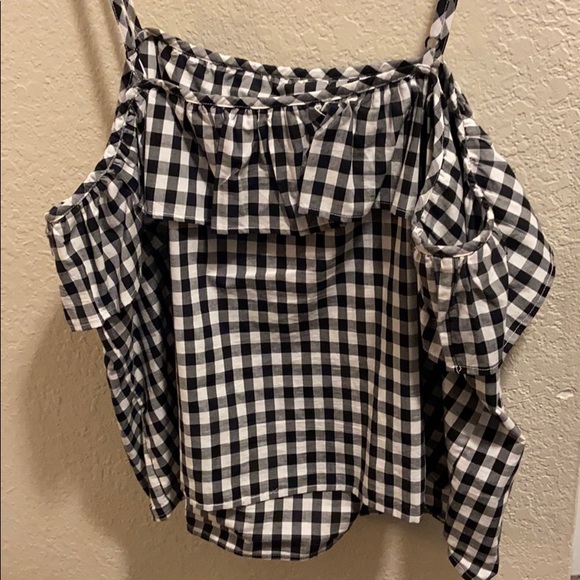Checked Ruffled Tank ✨ Plus Size - Picture 3 of 4